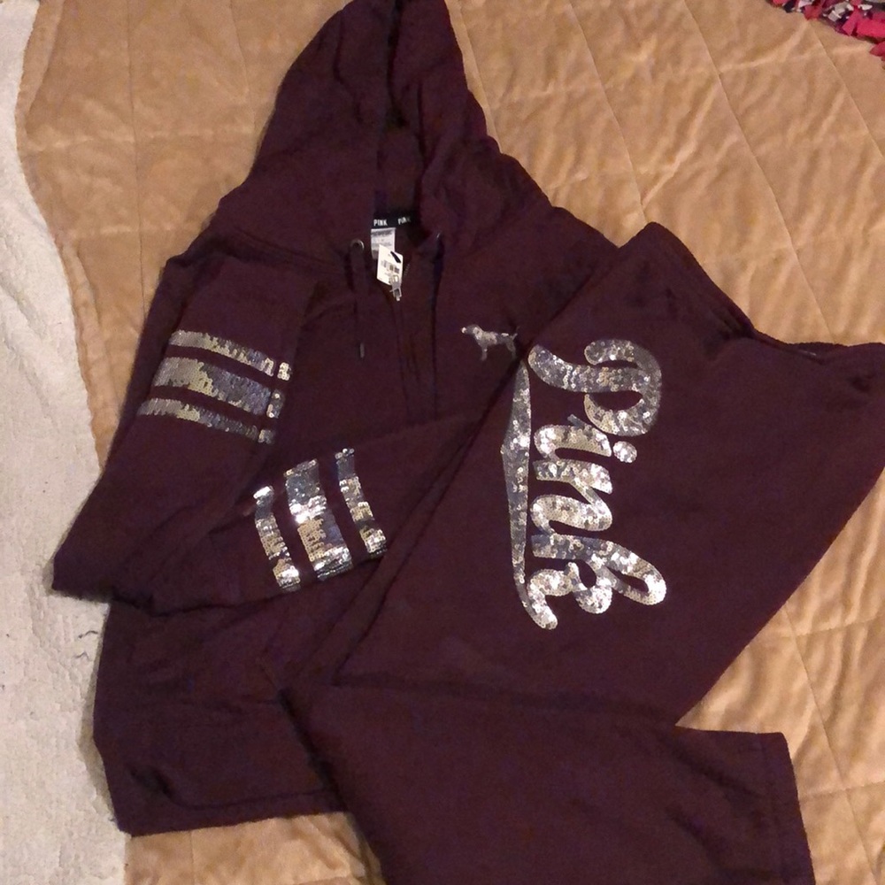 Pink set sweater and pants